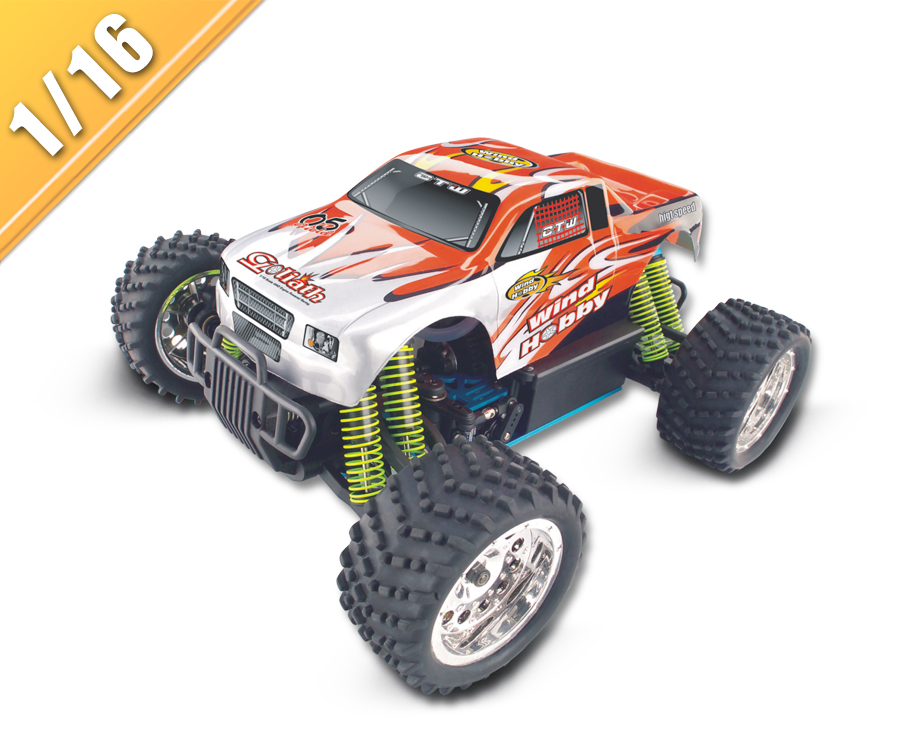 1/16 della scala RC Gas Powered 4WD Monster Truck TPGT-1651