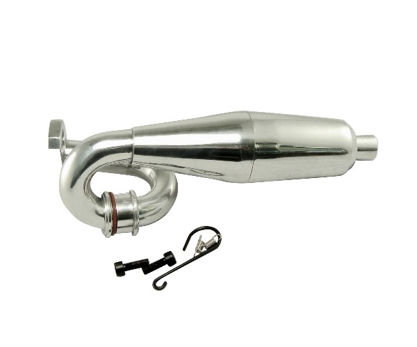1/5 Scale Aluminum Polished Exhaust Pipe 054700