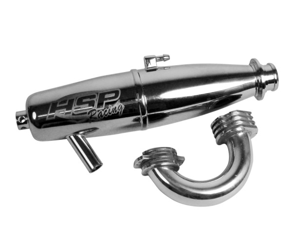 1/8 Scale Aluminum Polished Exhaust Pipe 89200