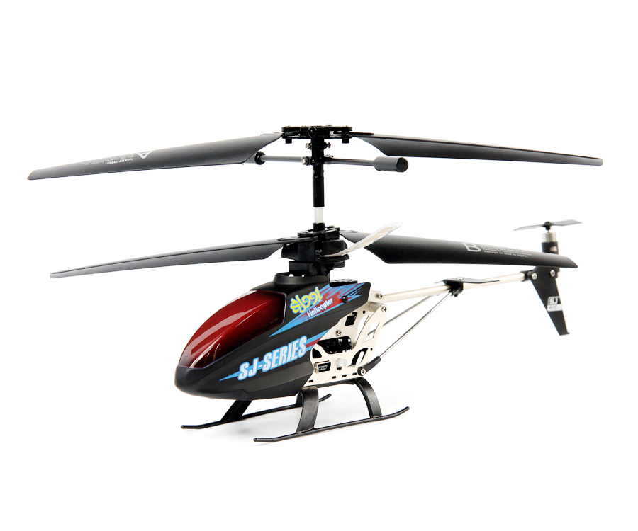 2.4G 3.5通道合金遥控直升机带陀螺仪和闪亮的LED字母REH28991