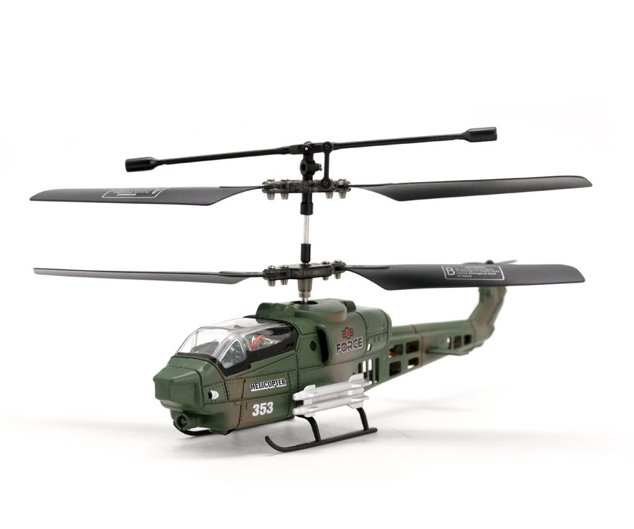 3.5通红外线遥控战斗直升机带陀螺仪REH67353