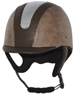 ABS + EPS + PU deri binici kask, moda tasarım şapka kask AU-H02