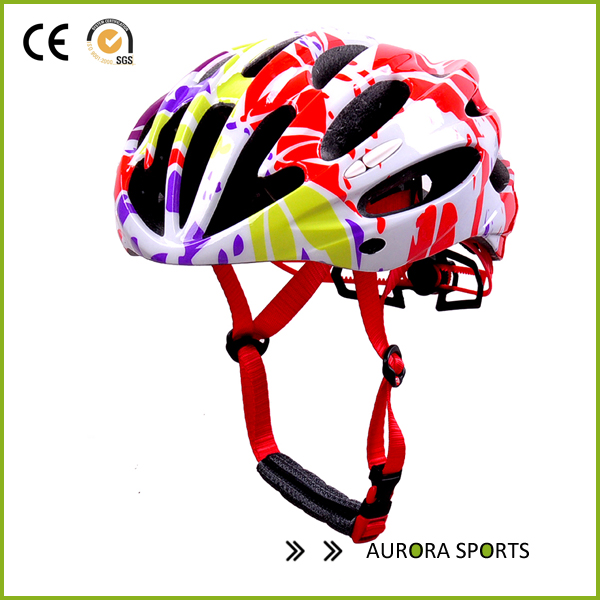 elegante casco ciclista sportivo con certificazione CE, proteggere casco ciclo