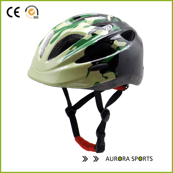 子供のバイクのヘルメット、AU C06 の男の子のための PC + EPS 成形転写ヘルメット