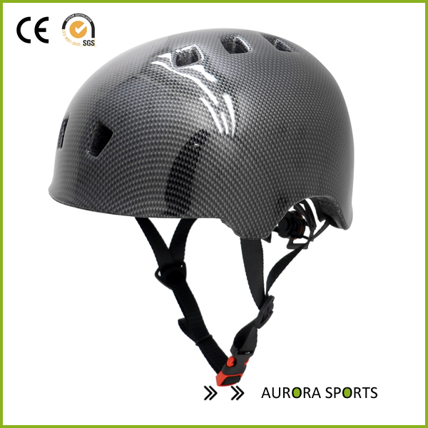 AU-K001 Designer Carbon Fiber Skateboard přilby, přilba Suppiler v Číně