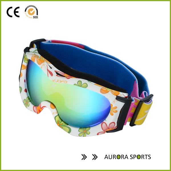 안티 - 안개 큰 구형 야외 눈 방풍 안경 남여 여러 가지 빛깔의 스노우 보드 고글