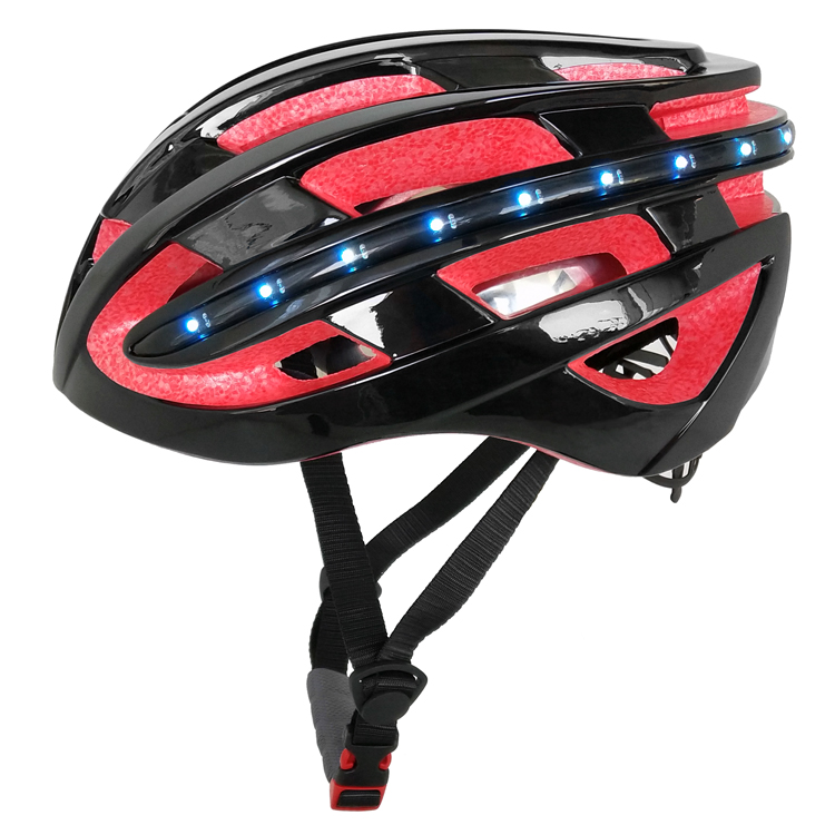 Aurora R & D Новый Светодиодный Дорожный Велосипед Шлем с высокой емкостью Li-Polymer Качественная батарея Au-R6