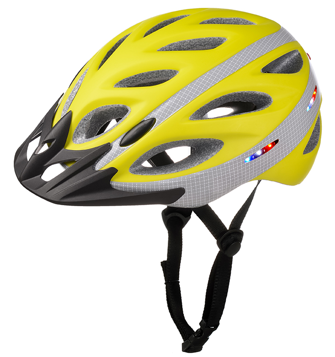Jízdní helma s integrovanými světly, cyklistické přilby s vestavěnými světly AU-L01