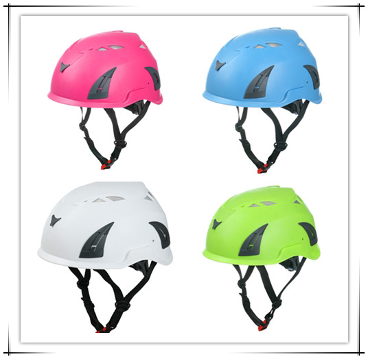 CE EN397 comfort protective industry PPE safety helmet with patent adjuster for sale