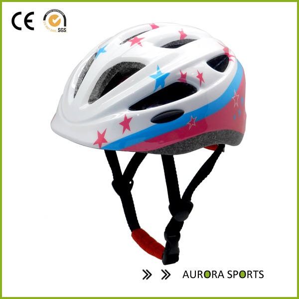 CE承認されたインモールド成形スクーター軽量調節可能な子供の自転車のヘルメットAU-C06