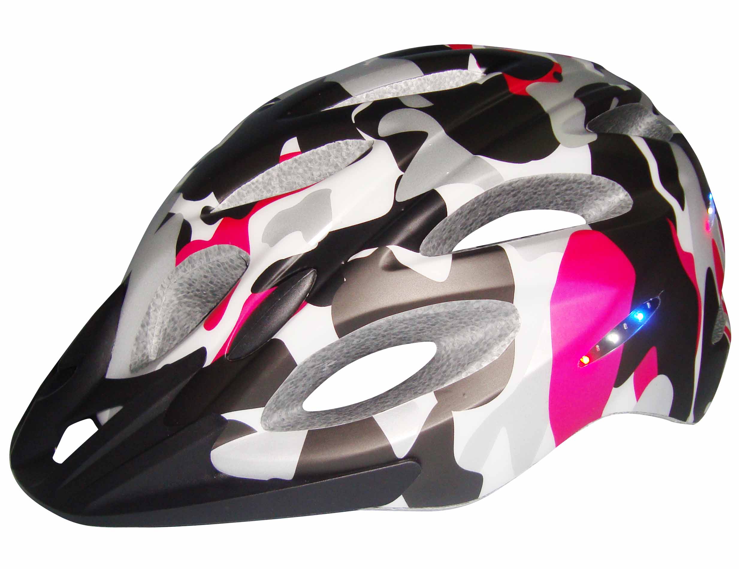 Luz de Casco de Bicicleta de Montaña Certificada CE, Mejor Helmet Light Intergred AU-L01