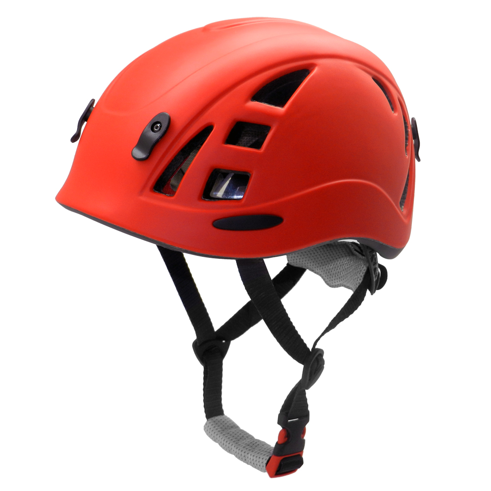 Děti Outdoor Sport Matto Horolezectví Helma s CE EN 12492, Ultra-lehký a horolezectví helmy AU-M01