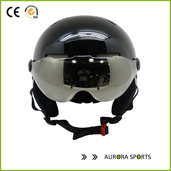 China Quality Ski Helmet Air Control Skiing Helmet With Visor AU-S01