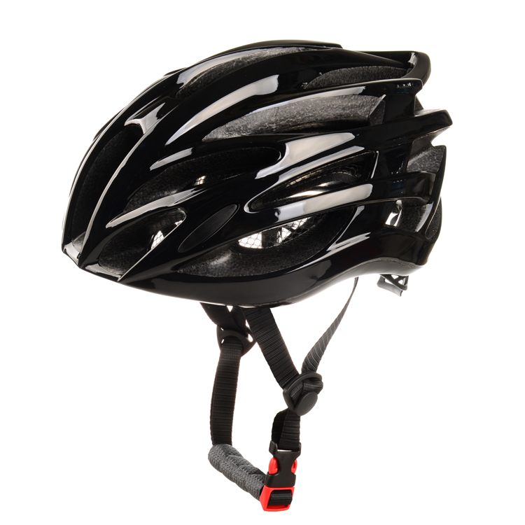 ダブルインモールド成形BR91は、調整可能なロードレース自転車用ヘルメットを換気します