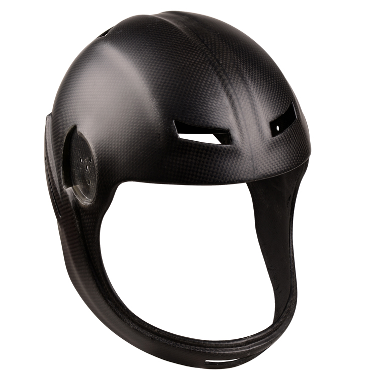 高品質のプリプレグカーボンファイバーパーツ、炭素繊維スカイダイビングヘルメット