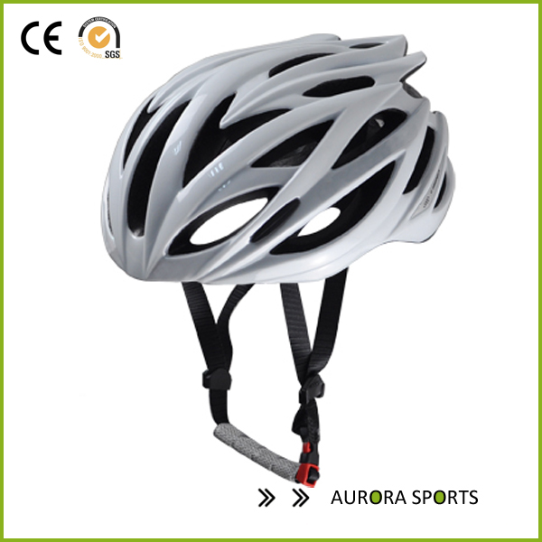 高品質シルバーバイクヘルメットのカスタムバイクのヘルメット、承認されたCE中国AU-SV333でヘルメットサプライヤー