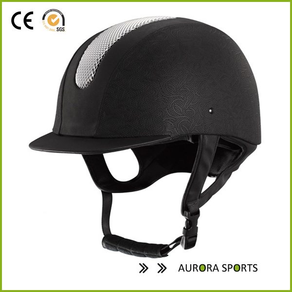 Montar a caballo del casco ecuestre de salto cabezal de seguridad terciopelo aire expresado Sombrero AU-H03