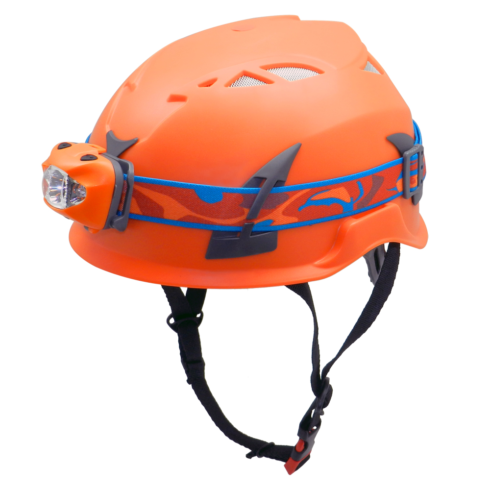New Arrival Construction PPE safety helmet AU-M02 with lightweight LED light