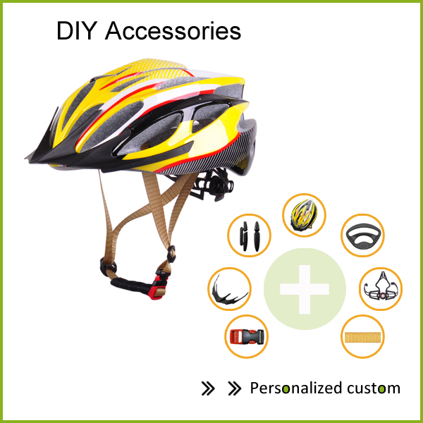 New Inmold horská Cyklistická přilba AU-B062 s plně DIY vícebarevná přizpůsobenou Příslušenství