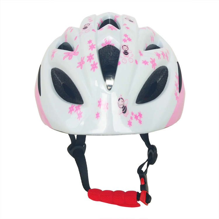 PC+EPS in mold technique kids helmet AU-C10 light weight bike helmet for baby girl