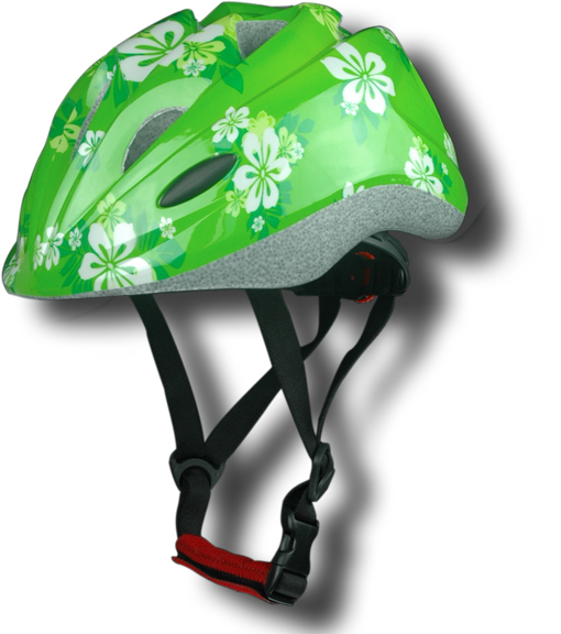 PC + EPS 成形転写女の子安全子供幼児用ヘルメット ヘルメット AU C03