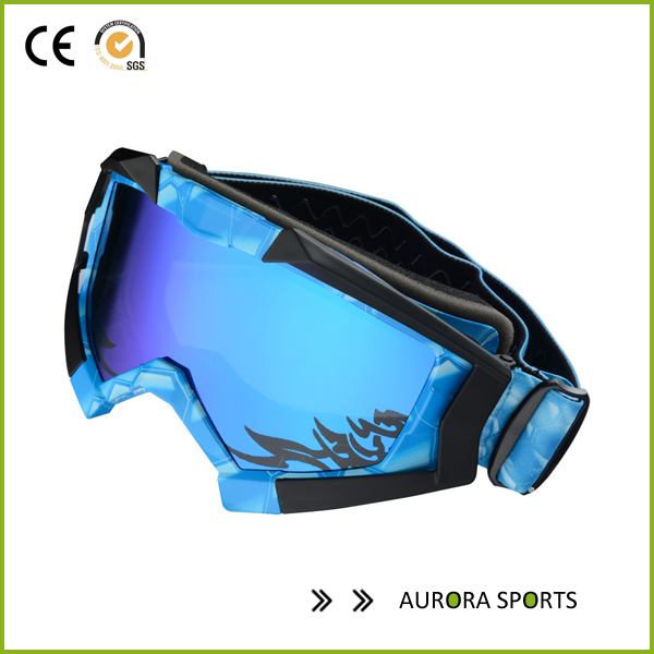 Gafas de esquí de fondo de color transparente gafas de esquí cámara / invierno QF-M327
