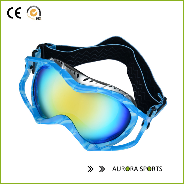 QF-S733 Volt Langbrille, Schwarz-Streifen-Rahmen, Vermillion Objektiv