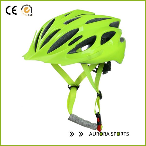 Qualité dans le moule casque de vélo avec EPS noir et PC couvercle meilleur casque de vélo de route AU-BM06