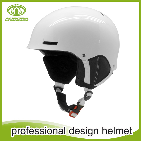 Warm comfortable custom ski helmet with visor AU-S12