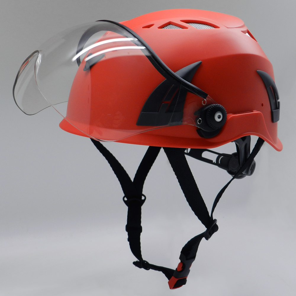 affrontare il paraorecchie casco di sicurezza di scudo visiera paraorecchie