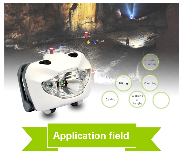 ポータブルヘッドライト屋外の安全ロッククライミングヘルメットAU-M02、承認されたCEと洞窟探検/ハイキング/キャンプ用PETZLヘッドランプ