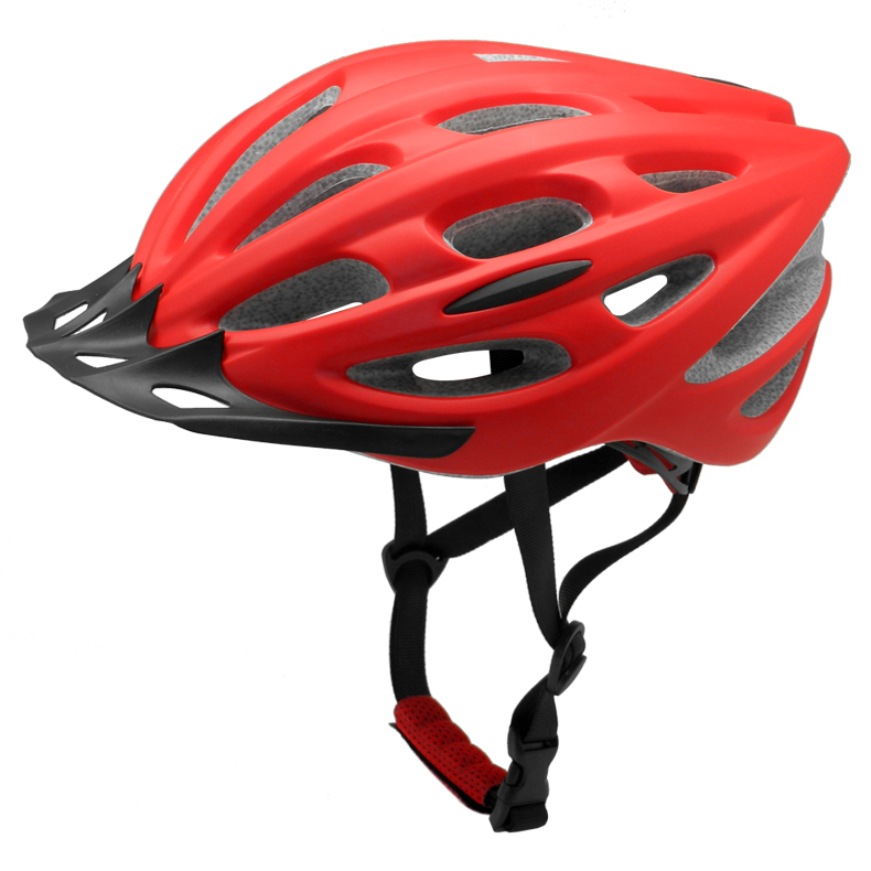 removable visor on-road or off-road bicycle helmet