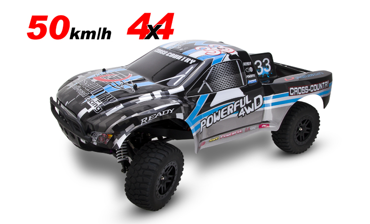 01.10 2.4GHz 4WD Voll Proportional RC Truck Car