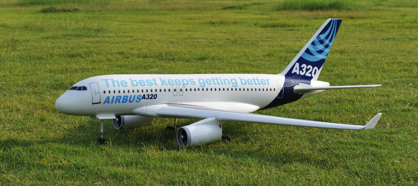 2.4G 4 canali Radio Controlled Airbus Brushless SD00278724