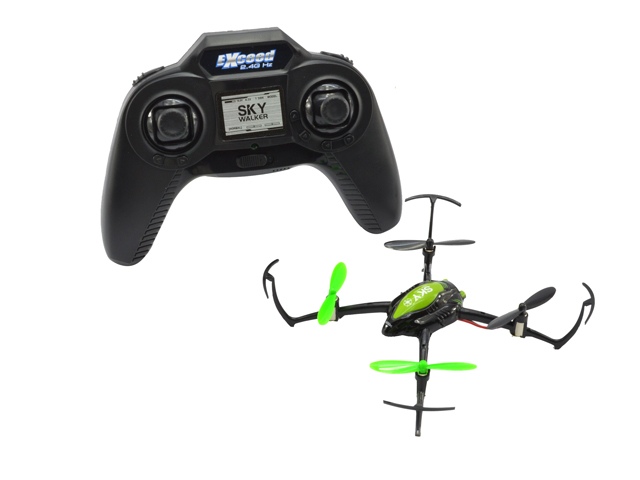 2.4G 4CH 6-Axis RC UFO Quadcopter With LCD Controller Micro Quadcopter