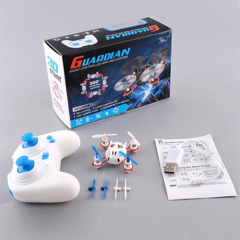 2.4G 6Axis Gyro RC Mini Quadcopter With 360°3D UFO  Lights RTF