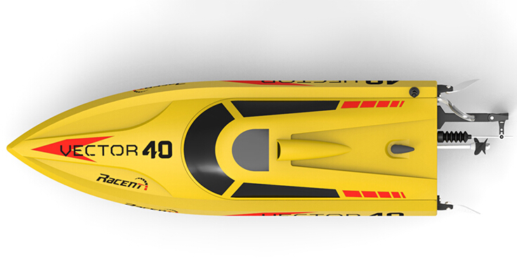 2.4GHz 2 CH High Level Racing gekühltes Modell Brushless RC Boat PNP SD00315072