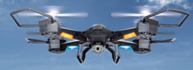 2.4GHz 4 CH New Mode RC Quadcopter with HD 2.0MP Camera & 6-AXIS GYRO