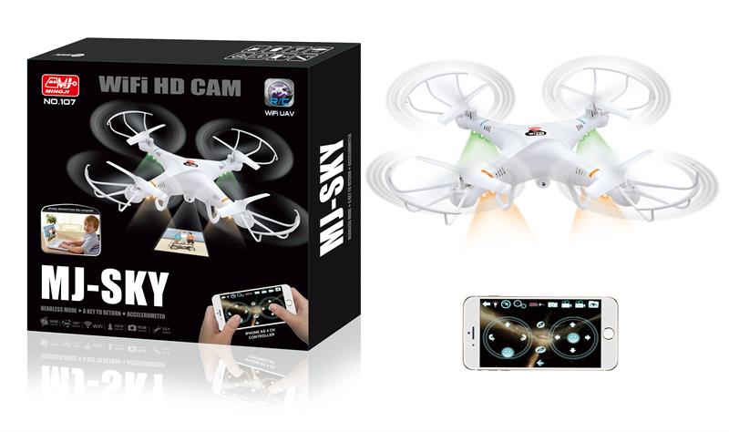 2.4ghz Wifi Control Quadcopter with HD Camera and Headless Systerm