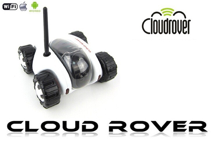 2014 Wifi RC Juguetes de coches inalámbrica en tiempo real Control de Video Cloud ROVER RC Tanque RC Wifi de la cámara del coche
