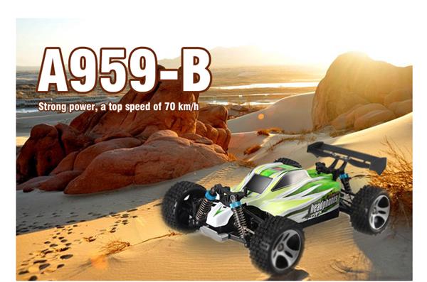 2016 Brinquedos e Hobbies 1/18 4WD Buggy Off Road RC Car motor da escova 70 kmh carro de alta velocidade