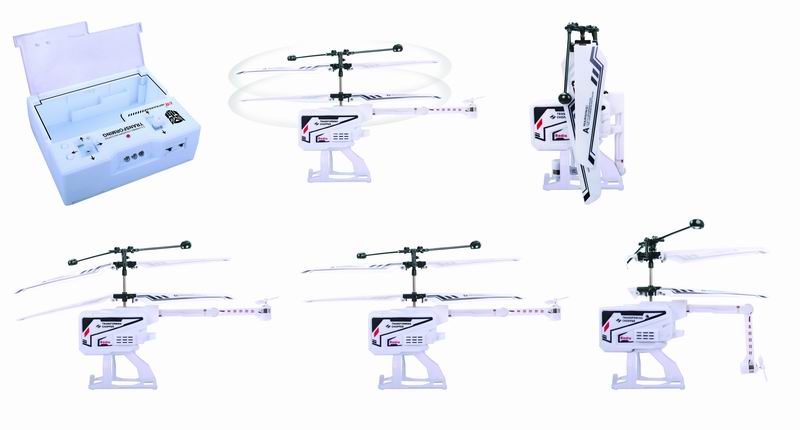20cm Mini plegables helicóptero de control infrarrojo 3.5Ch