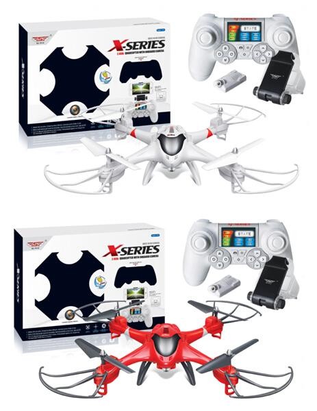4-channel 2.4G wireless 6Axis FPV RC Drone With the camera with 720P HD mode without head and a return key