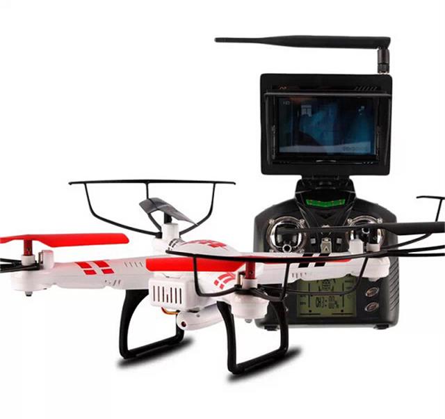 4CH 2.4G Drone UFO RC Quadcopter + W / HD 2MP mode sans caméra