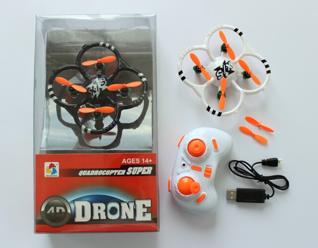 4CH Mini RC QUADCOPTER WITH 6-AXIS GYRO