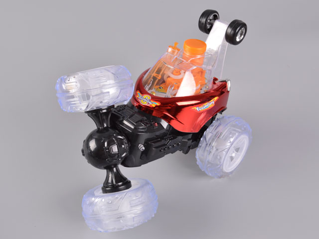 4CH RC Stunt Car With Blowing Bubble & Colorful Light