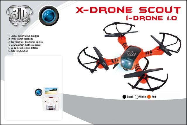5.8 canaux à distance quadrocopters 38,5 g FPV vidéo en direct UAV et la caméra 1MP