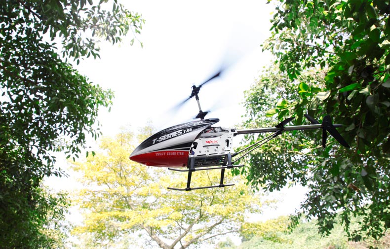 大FAMOS遥控直升机3.5通道，gyroscoper，合金机身FPV功能，实时取景
