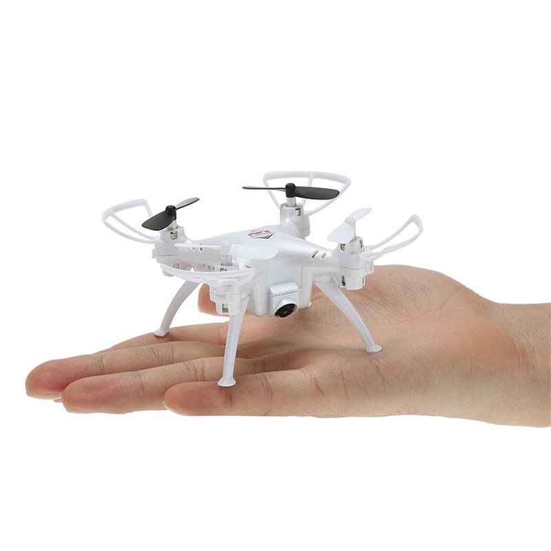 Nueva llegada! 2.4G 4 canales 6-Axis Gyro Mini Drone juguete RC Quadcopter con cámara de 2,0 MP y luz LED