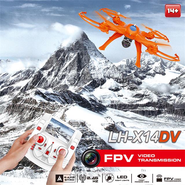 Nieuwe collectie! 5.8G 6Axis 4CH FPV RC Drone Real Time Video Transmission Drone met 0.3MP camera
